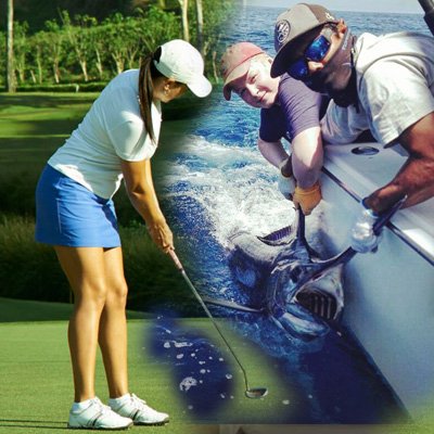 Golf and Fishing Package