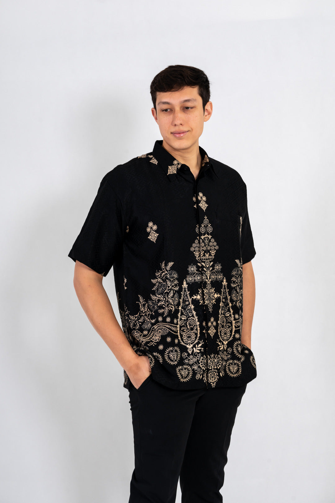 Men's Batik Shirt - Commander | Short Sleeves 2